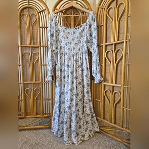 Floral Long Sleeve Dress